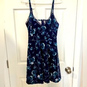 Hot topic Velvet rose and coffin skater dress size Medium EUC